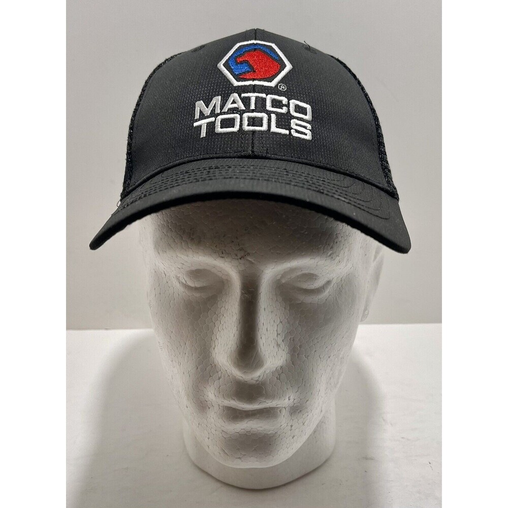 Matco Tools Baseball Cap, Black, Mesh Back Snap Brand New